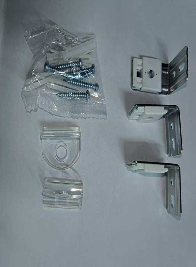 MYshade Cordless 1" Cellular Shades Accessories Mounting Brackets Window Shades Mount Kit Window Treatment Repair Kit - Image 1